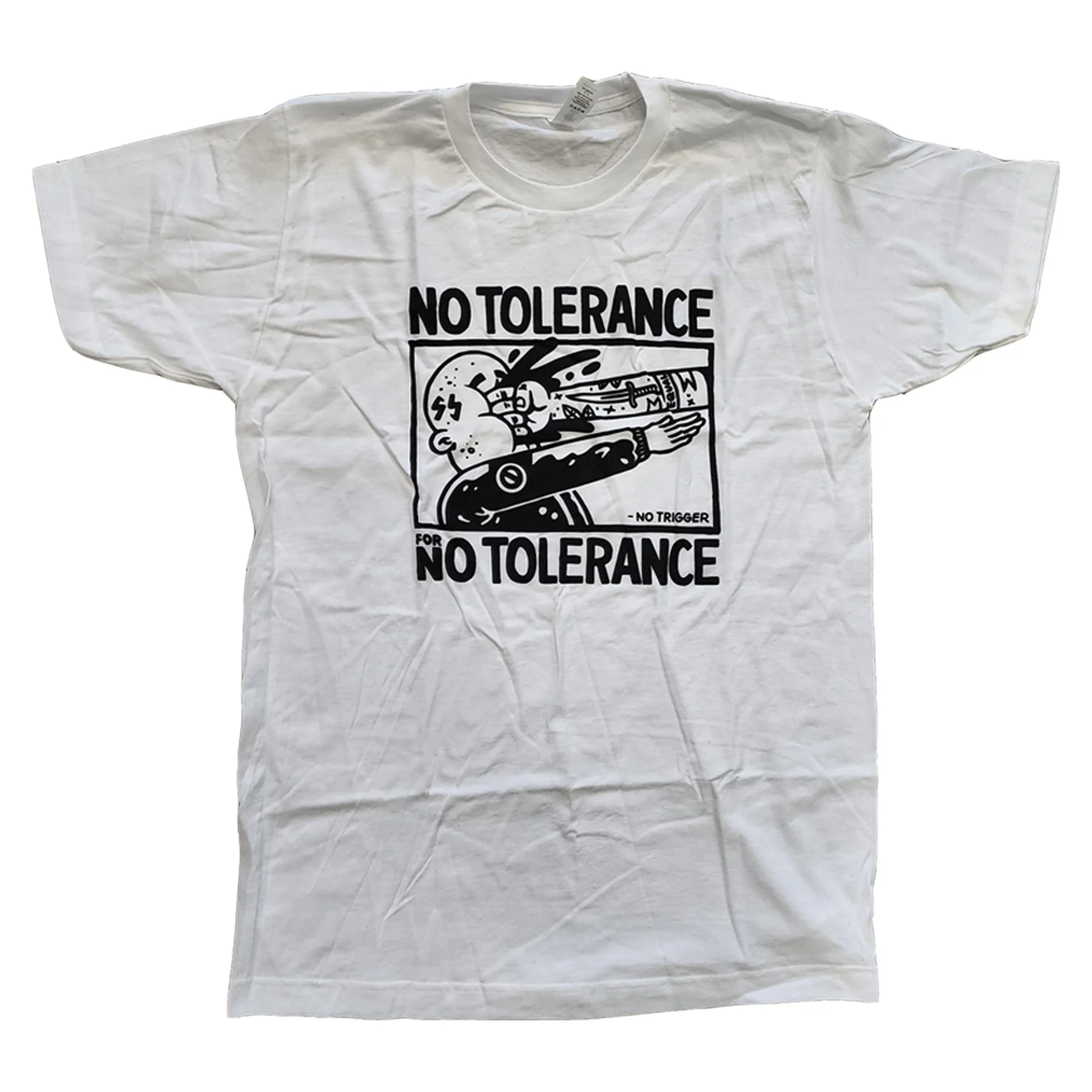 No Tolerance Tシャツ NYHC Bad Brains Cro Mags Minor Threat Black